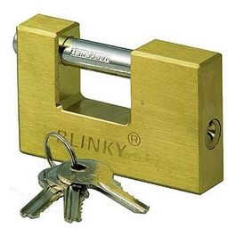 Lucchetti Blinky per Serrande Ottone Pesante mm. 65