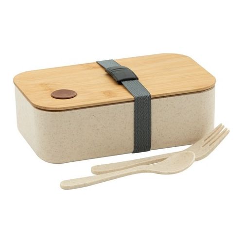 Lunch Box Ecolife con 2 Posate