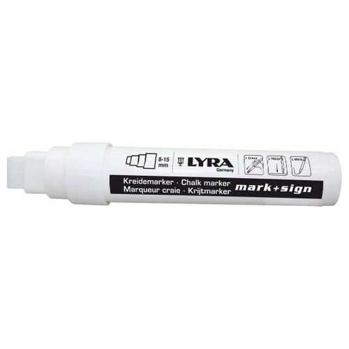 Lyra Confezione 6 Marcatore Gesso 8-15mm Bianco