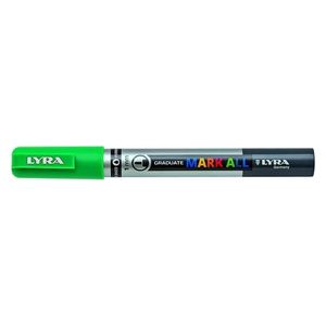 Lyra Confezione 6 Marcatori Mark All 1mm Verde Prato