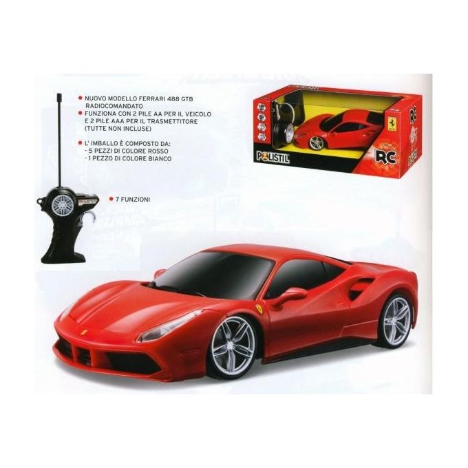 Mac Due Ferrari 488 Gtb con Radiocomando Scala 1:24