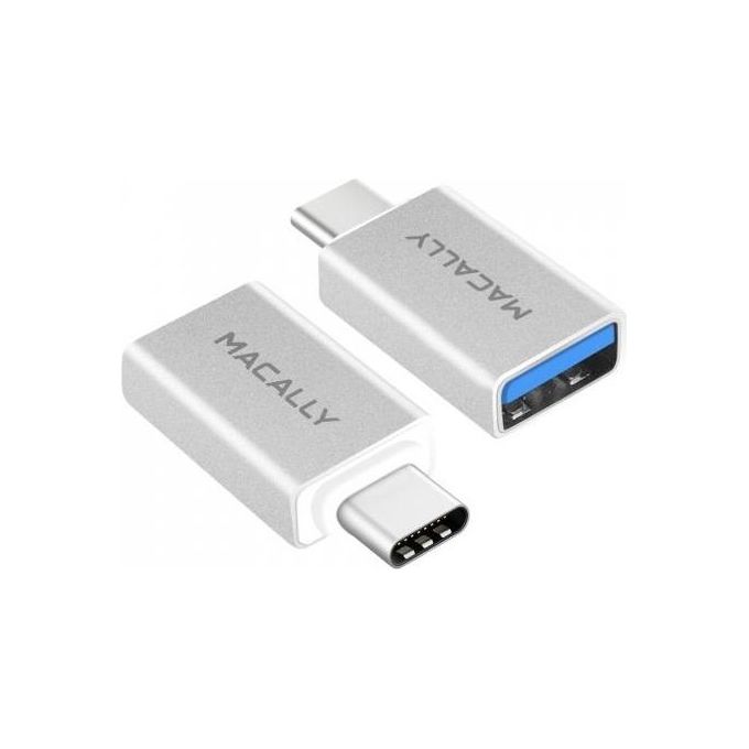 Macally Adattatore Usb-c 3.1 a Usb-A 2 Pack Type C