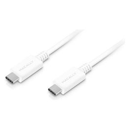 Macally Cavo USB-C 3.1 a USB-C bianco 90 cm