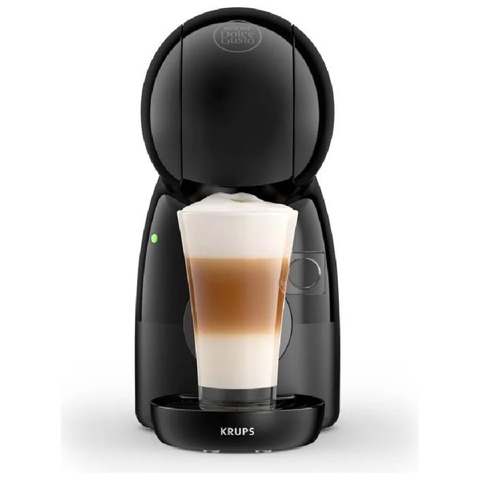 KRUPS Macchina da Caffe' Dolce Gusto Piccolo XS Black Gray per preparare caffe' di alta qualita' con un design compatto e moderno