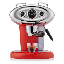 Illy, Macchina da Caffè Iperespresso X7.1 Home, Rossa con 14 Capsule
