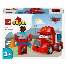 LEGO LEGO DUPLO Disney e Pixar 10417 Mack al Circuito, Giochi per Bambini di 2+ Anni con Camion Giocattolo Rosso da Costruire