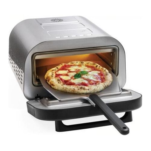 884 Forno Pizza Potenza 1700W Temperatura max 400° ø 32 cm colore Inox/Nero