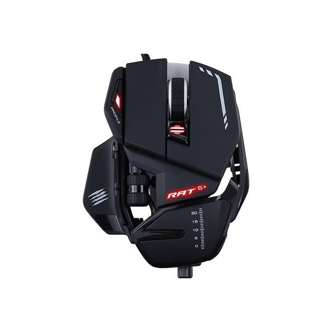 MadCatz R.A.T. 6+ Optical Gaming Mouse Nero