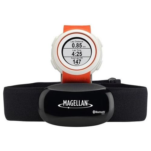 Magellan Echo Smart Running Watch Orologio Sportivo da Corsa con Fascia Cardio Arancio
