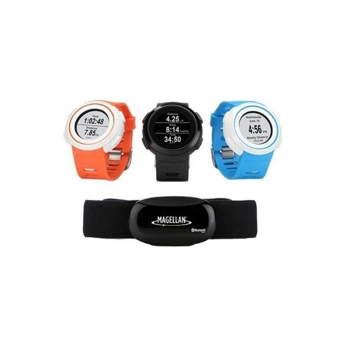 Magellan Echo Smart Running Watch Orologio Sportivo da Corsa con Fascia Cardio Grigio