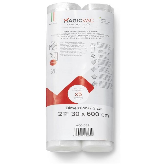 Image of Magic Vac 2 Rotoli 30x600cm