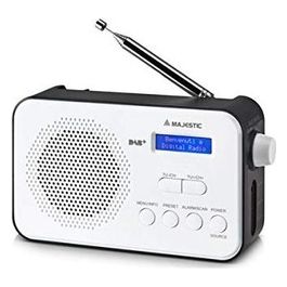 Dab Radio Dab+ FM RDS Aux In Due Allarmi Tre Suonerie