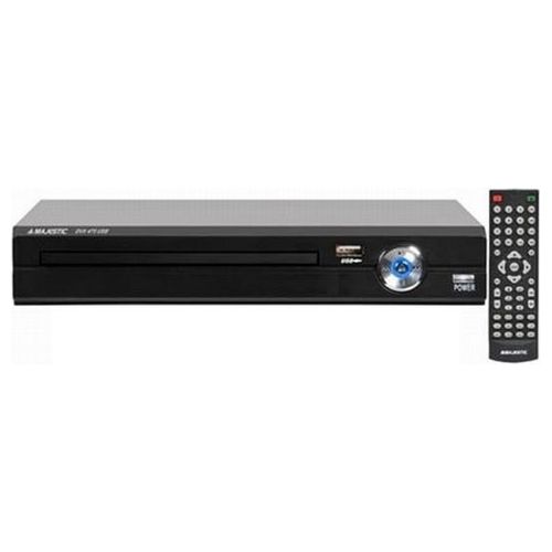 Majestic DVX 475 USB Lettore DVD/MPEG4 con ingresso USB presa SCART telecomando, Nero