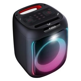 Fire 12 Party Speaker Trolley Bluetooth con Luci Led con Microfono e Telecomando 480W