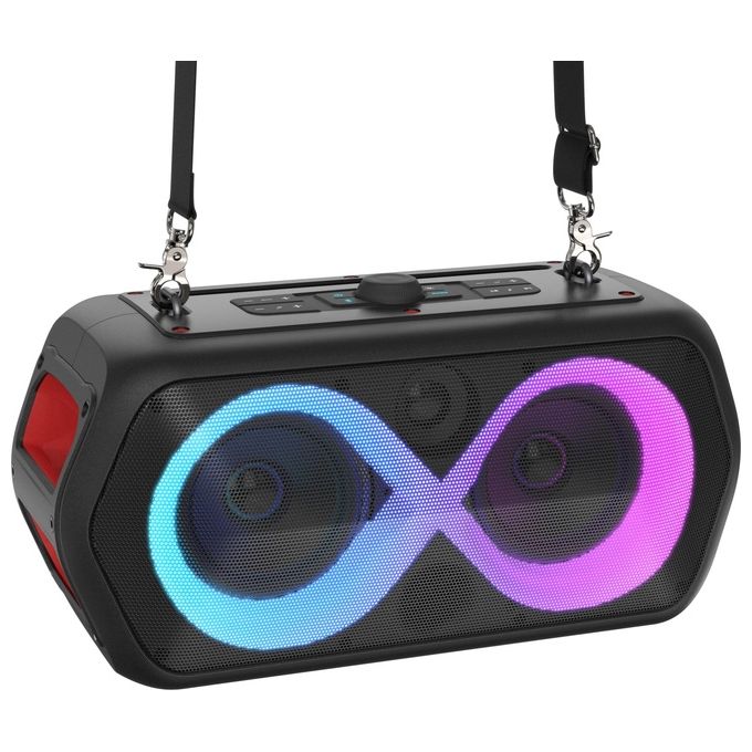 Image of Majestic FIRE 39 Speaker Wireless audio 5.3 con Luci LED multicolor e Batteria Ricaricabile