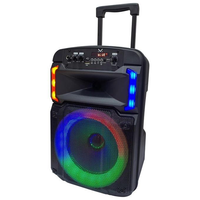 Majestic FIRE T4 Trolley Bluetooth 5.0 Luci LED Multicolore