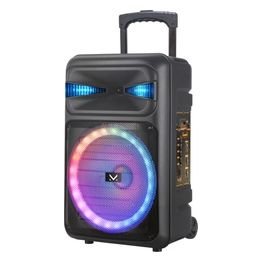 Majestic FIRE T7 Bk Party Box 60W Led Black Trolley