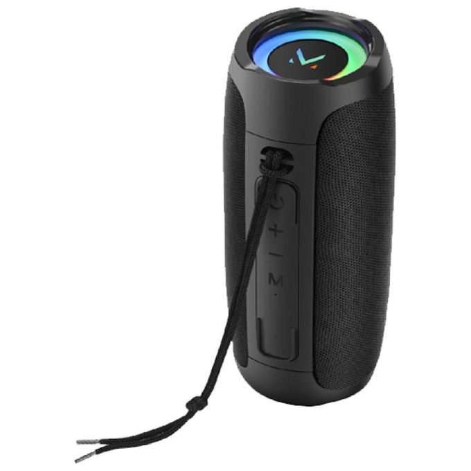 Majestic FLASH Speaker Portatile Bluetooth Usb Luci Led 2x7w nero