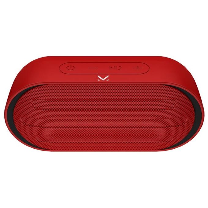 Majestic Moon Speaker Bluetooth TWS MicroSD Aux Rosso