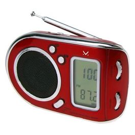 Radio Portatile Multibanda AM/FM SW Display Ldc Red