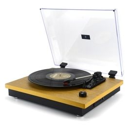 TT 53 Giradischi vintage 33/45/78 Giri wireless audio Ingresso USB altoparlanti incorporati uscita RCA