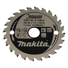 Makita B-33819 SPECIALIZED Lama per Sega 85x15x24Z