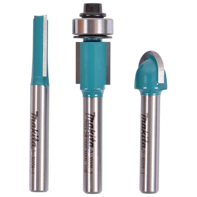 Makita D-30209 Set di Frese 3Stk
