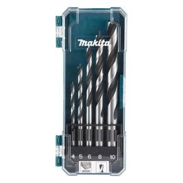 D-72861 Set di Punte per Trapano per Legno 5 Pezzi 4-10mm