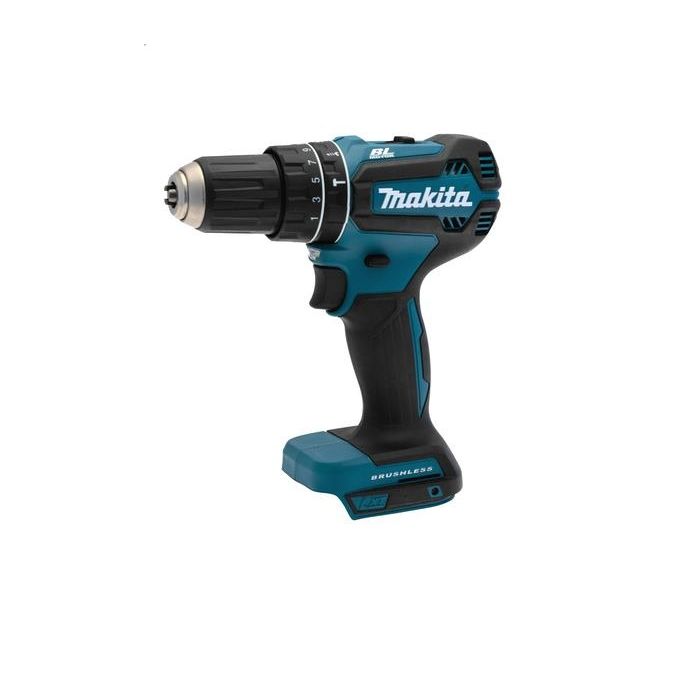 Makita Dhp485Zj Trapano Avvitatore A Percussione 18V 13 Mm - 50 Nm - Bl (Batteria Non Inclusa) 