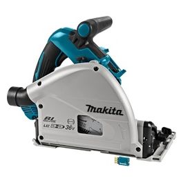 Makita Dsp601Zju Sega Circolare Ad Immersione 18Vx2 165 Mm Bl - Aws (Batteria Non Inclusa) 