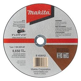 E-03006 Disco da Taglio 230x1.9mm Inox