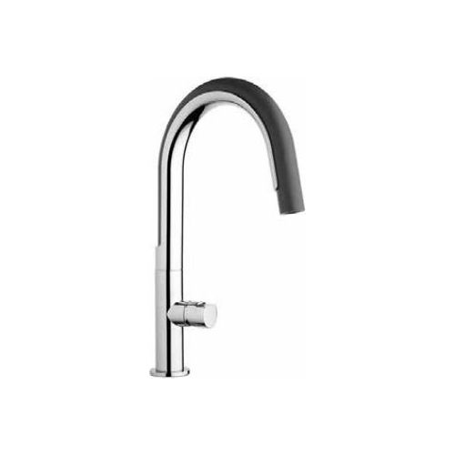 7406/001 Cook Miscelatore cucina con collo orientabile cromo/grigio