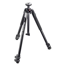 Manfrotto Treppiedi Serie 190 a 3 Sezioni Nero/Antracite