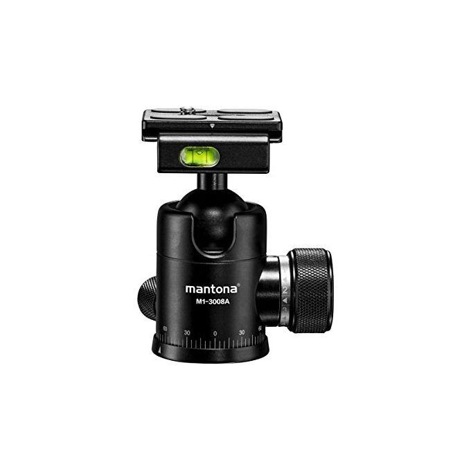 Mantona Onyx 8 Testa a Sfera