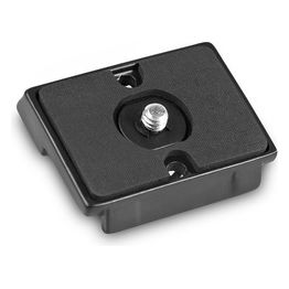 Mantona Scout Quick Release Plate Piastra ad Aggancio Rapido per Treppiedi in Alluminio