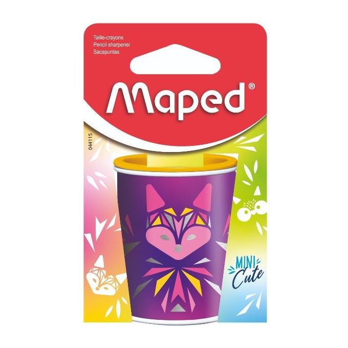 Maped Blister 1 Pezzo Mini Cute Temperamatite 2 Fori