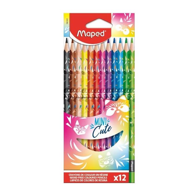 Maped Confezione 12 Mini Cute Matite Colorate