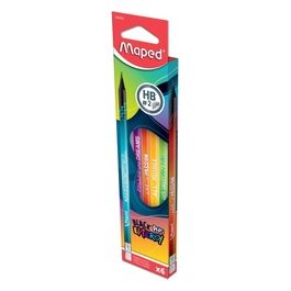 Confezione 6 Matite HB Grafite Black Pep Sener