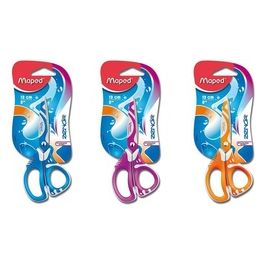 Zenoa Fit Forbici da Ufficio Taglio Dritto 13cm Colori Assortiti