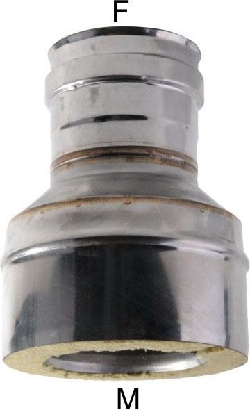 Maral Adattatore Inox Mp10F-Dp10/15 doppia parete