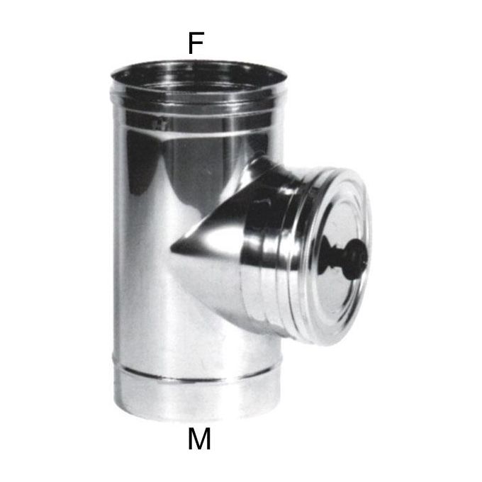 Maral Tubo Inox 14X 28 Sportello Ispezione