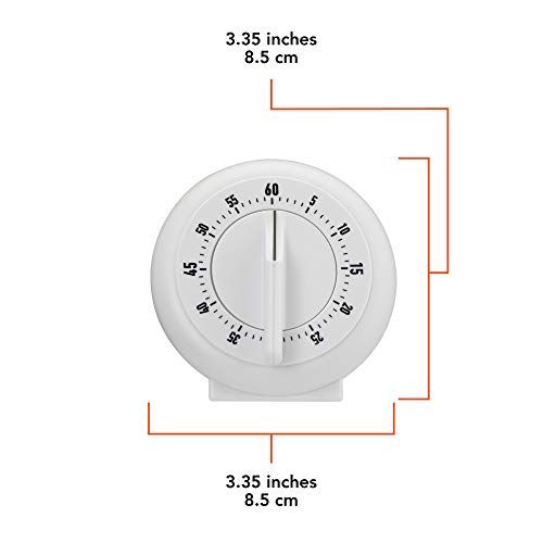 Marathon Ti030001wh Timer 60 Minuti a Carica Meccanica