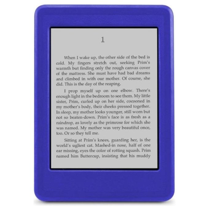 MarBlue SportGrip custodia in silicone per Kindle Paperwhite - blu