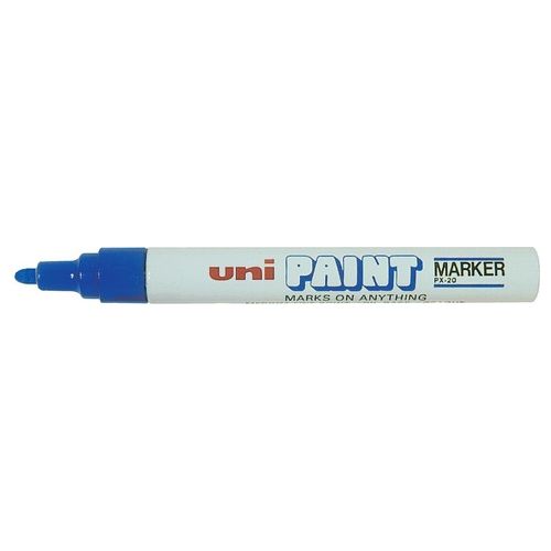 marcatori permanenti marcatore permanente paint punta tonda 2,8 mm blu m px20 b