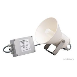 Tromba elettronica inox 12 V 