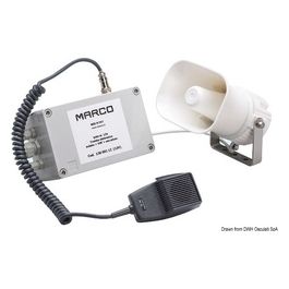 Tromba con fischio 112 dB 24 V 