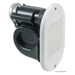 Tromba Hurricane bianca 12 V 