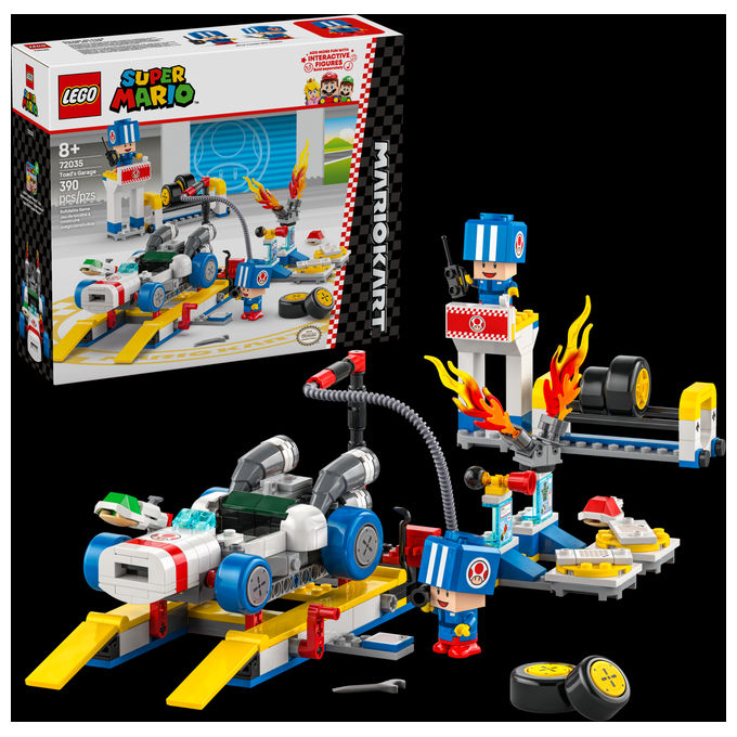 Image of LEGO Super Mario Mario Kart: Officina di Toad 72035