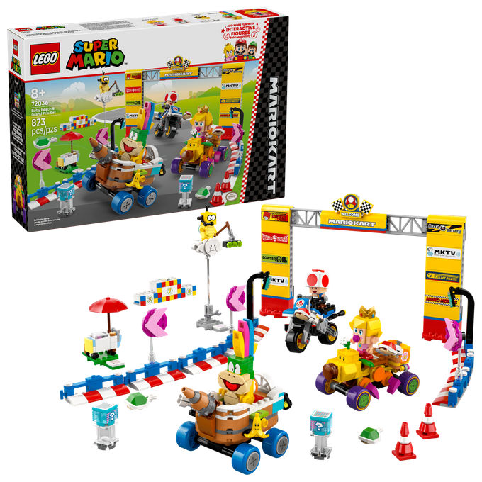 LEGO Super Mario Mario Kart: Pack Baby Peach e Gran Premio 72036