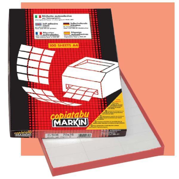 Markin Cf1800 Etichette 70x48